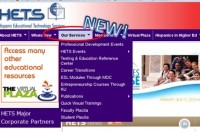 New "Our Services" menu at www.hets.org